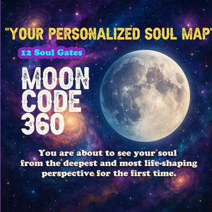 Personalized Moon Code Reading   , Personal Spiritual Soul Analysis ,  Soul Map Reading , Life Map Report .