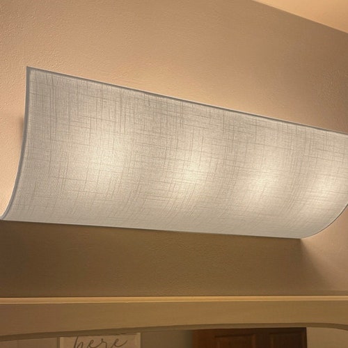 Moderne Vanity Light Cover Conversion Kit 20w White Etsy