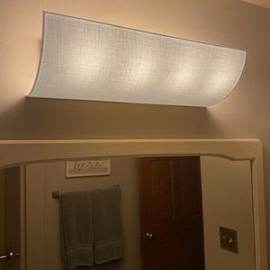 Moderne Vanity Light Cover Conversion Kit 32w White - Etsy Canada
