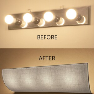 Amazing Vanity Light Cover Pictures