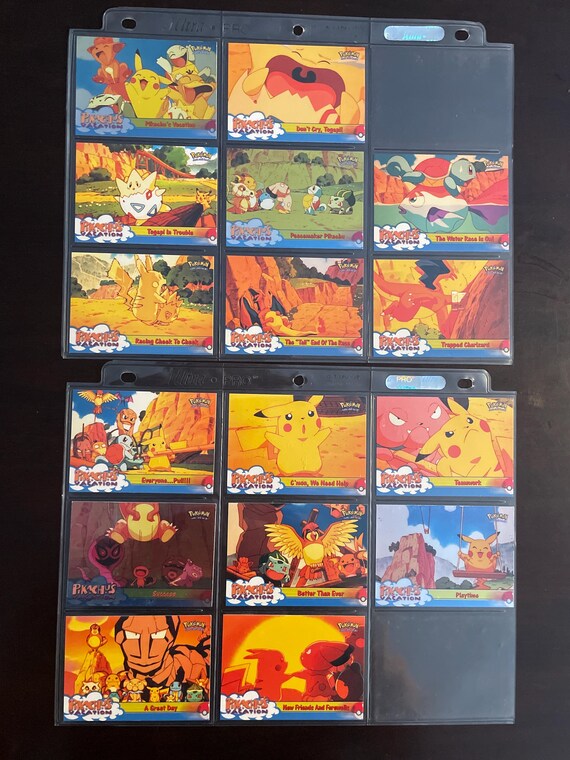 Buy 1999 Topps Pokmon Movie Animation Cards  Pikachu's Vacation Set  Online in India - Etsy