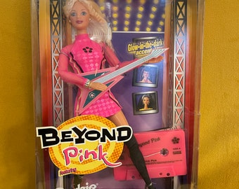 Beyond Pink Barbie Doll with Cassette 1998 Mattel 20017