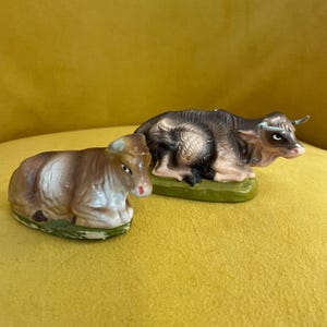 Christmas Manger Animal FIGURINES Cow or Bull