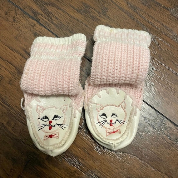 Chaussons/chaussons bébé vintage France