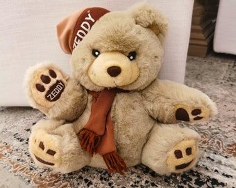 Vintage Zeddy Bear Plush Toy, Zellers Mascot, Zeddy - Etsy