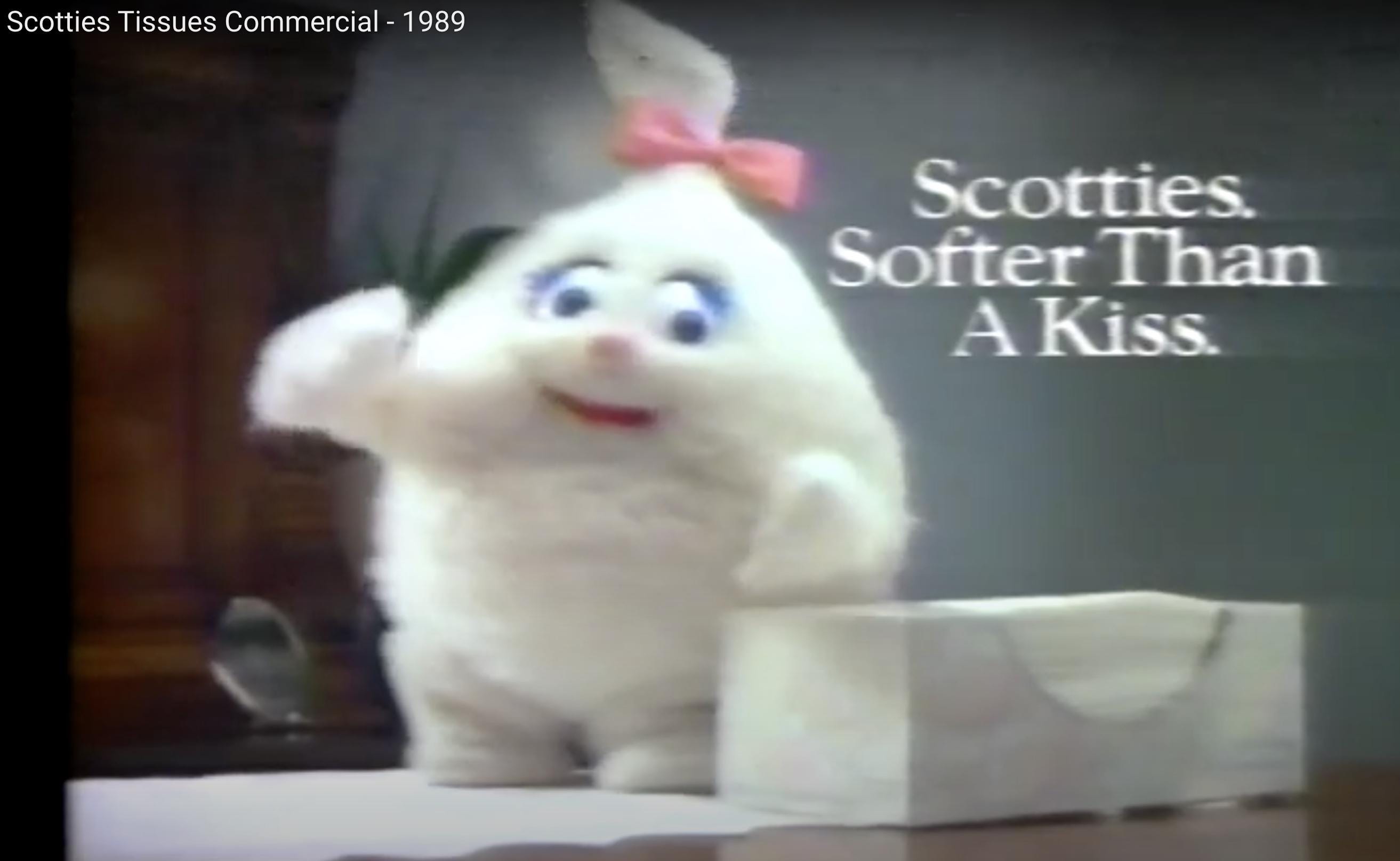 Little Softie Handpuppet / 企業 スコッティー Scotties Facial Tissue LITTLE SOFTIE 14