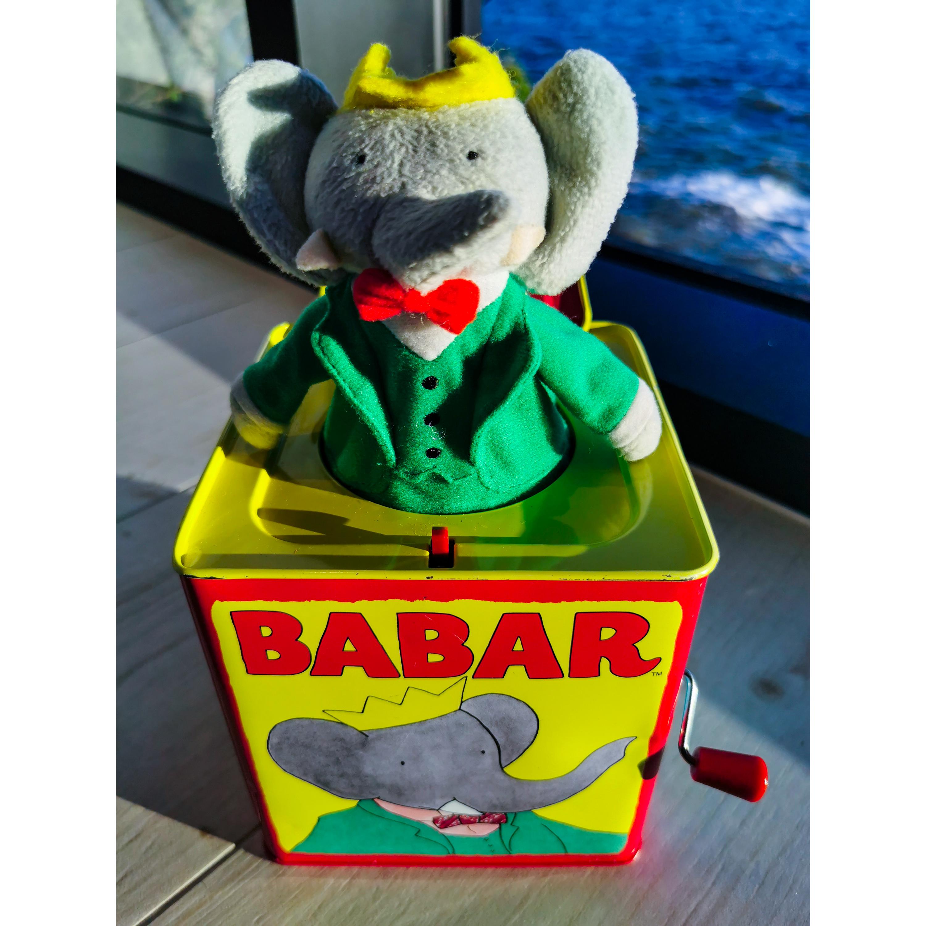 Babar Jack in the Box Babar Jack in the Box