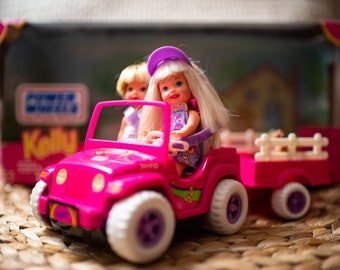 1997 Kelly & Tommy Power Wheels by Fisher-Price Motorized Jeep
