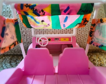 Buggy de plage / beach buggy / pour Barbie modèle Vintage