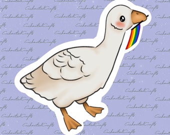Sticker Pride Goose/Imperméable/Laminé