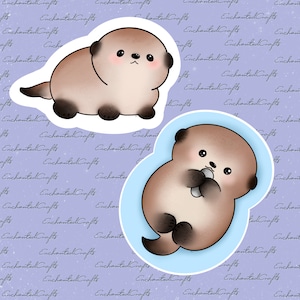 Ottersticker/waterdicht/gelamineerd