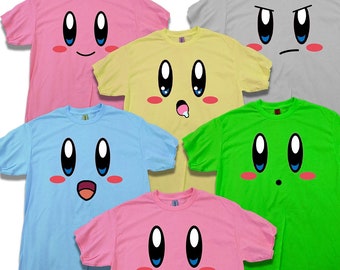 Kirby Face T-shirt (Adult & Youth)