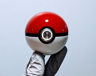 Realistic PokeBall Replica with LED push button