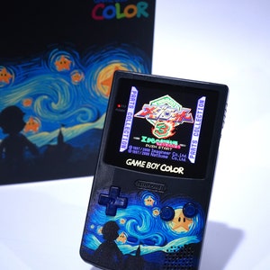 Gameboy Color Backlit IPS Q5 GBC with Box