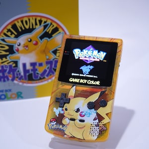 Gameboy Color Backlit IPS Q5 GBC with Box