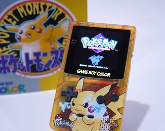 Gameboy Color Backlit IPS Q5 GBC with Box