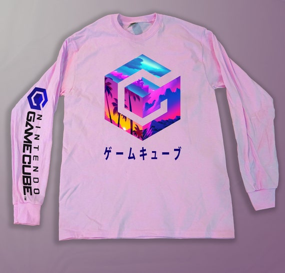 Vaporwave Long Sleeve T-shirt Gamecube - Etsy