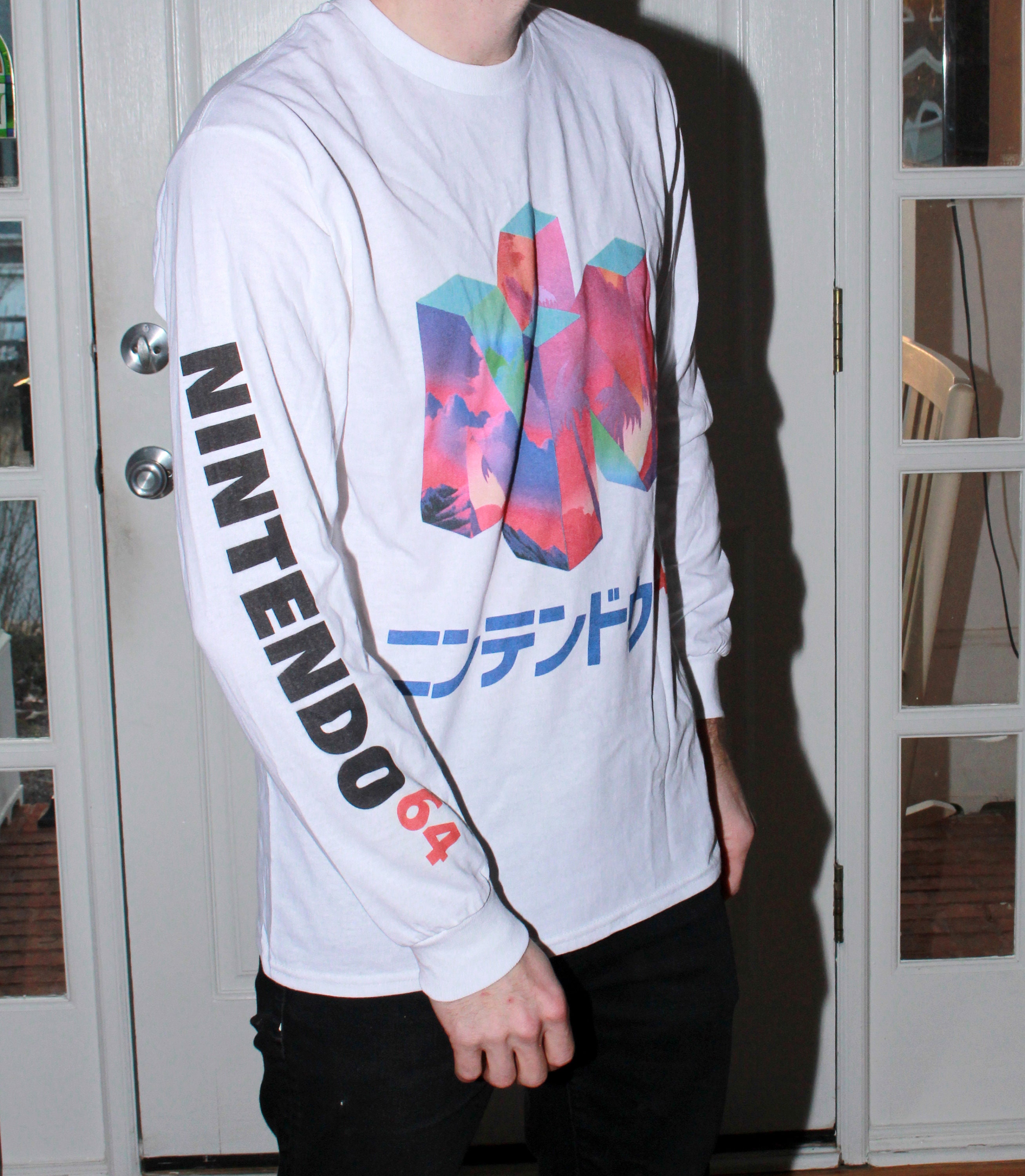 Vaporwave Long Sleeve T-shirt N64 - Etsy