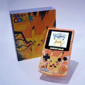 Gameboy Color Backlit IPS Q5 GBC with Box