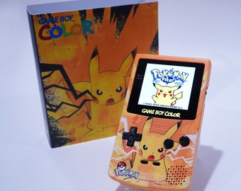 Gameboy Color Backlit IPS Q5 GBC with Box