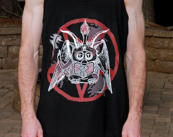 Furby Baphomet Satan Tank Top T-shirt