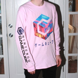 VaporWave Long Sleeve T-Shirt GameCube