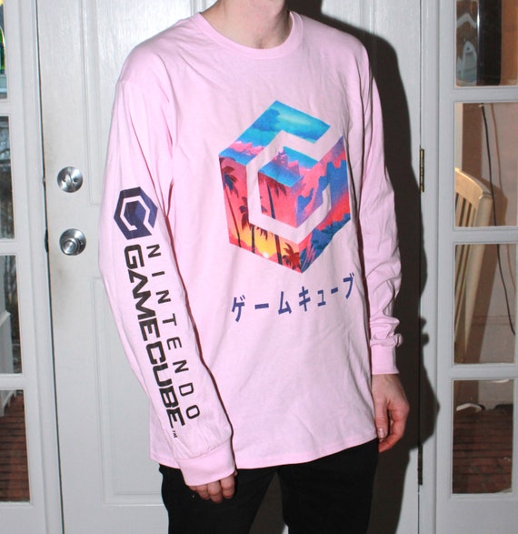 Vaporwave Long Sleeve T shirt Gamecube Etsy