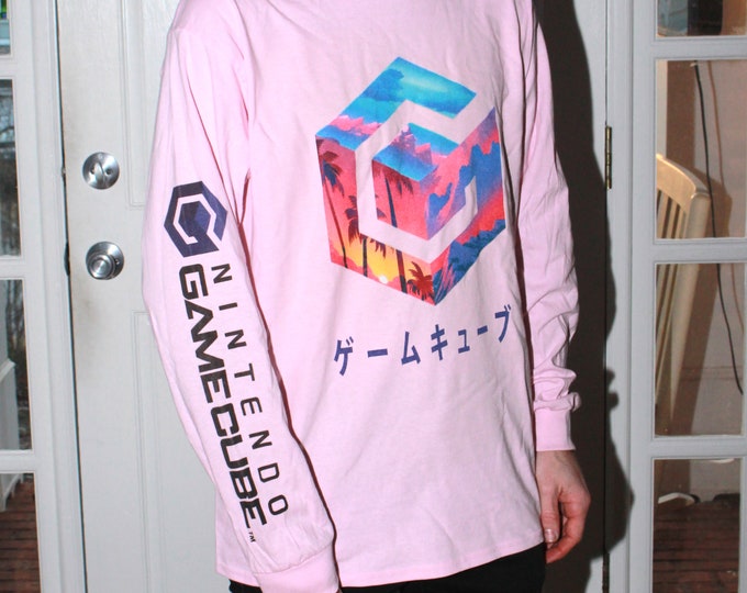 VaporWave Long Sleeve T-Shirt GameCube