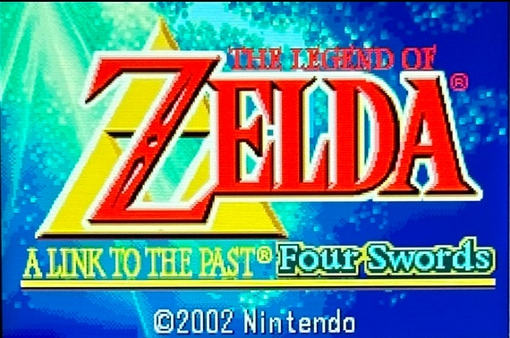 Zelda: A Link to the Past and Four Swords Game Boy Advance Custom Case *NO  GAME*