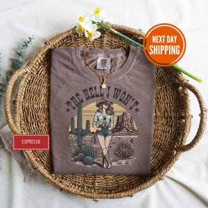 a t - shirt with a picture of a woman on it