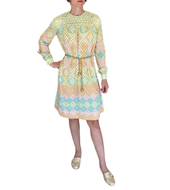 Oscar de La Renta Boutique Midi Dress Size XS - image 10