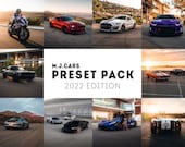 Automotive Lightroom Preset Pack | Car / Portrait / Lifestyle | Professional Grade Lightroom Presets | Mobile & Desktop