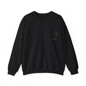 Sweat-shirt inspiré d'une carte du métro de Chicago L, métro/métro/transit/transport ferroviaire, moderne sobre, unique, élégant, unisexe