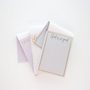 Chunky Notepad, Christian gift notepad, Office Sationonary, Planner Essentials, Office Supplies, Cute Modern Notepad, organization, notebook