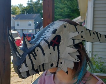 Dragon Therian Mask Etsy Dragon Therian Mask Etsy