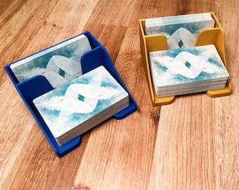 Draw and Discard Card Holder - Board Game Organizer - Card Game Accessory - Playing Card Holder - Mtg, Frosthaven, Gloomhaven