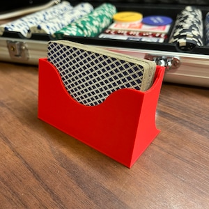 Porte-cartes de poker pour jouer | Plateau pour cartes de poker | Support pour jeu de cartes
