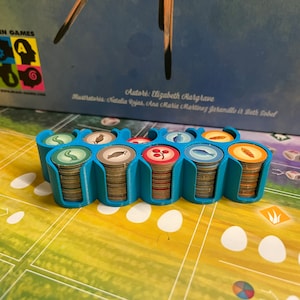 Minimalist Wingspan Tokens Organizer