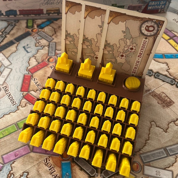 Plateau organisateur Ticket To Ride Europe