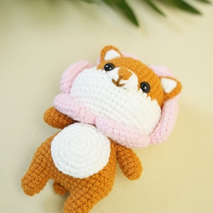 Crochet squirrel