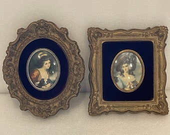 Vintage Cameo Creation Lady Hamilton Regency Era & Lady Sheffield Edwardian Era