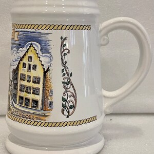 Schedel Bavaria Neuses Kronach Porzellan Manufakur Beer Stein Rothenburg Germany