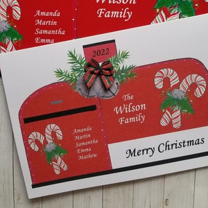 Christmas Mailbox Card (Folded 5x7)