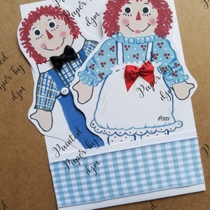Rtagdy Ann & Andy Pocket Card (für Foto oder Geschenkkarte)