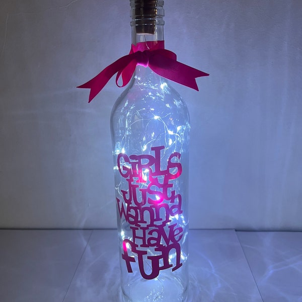 Friend  light up bottle