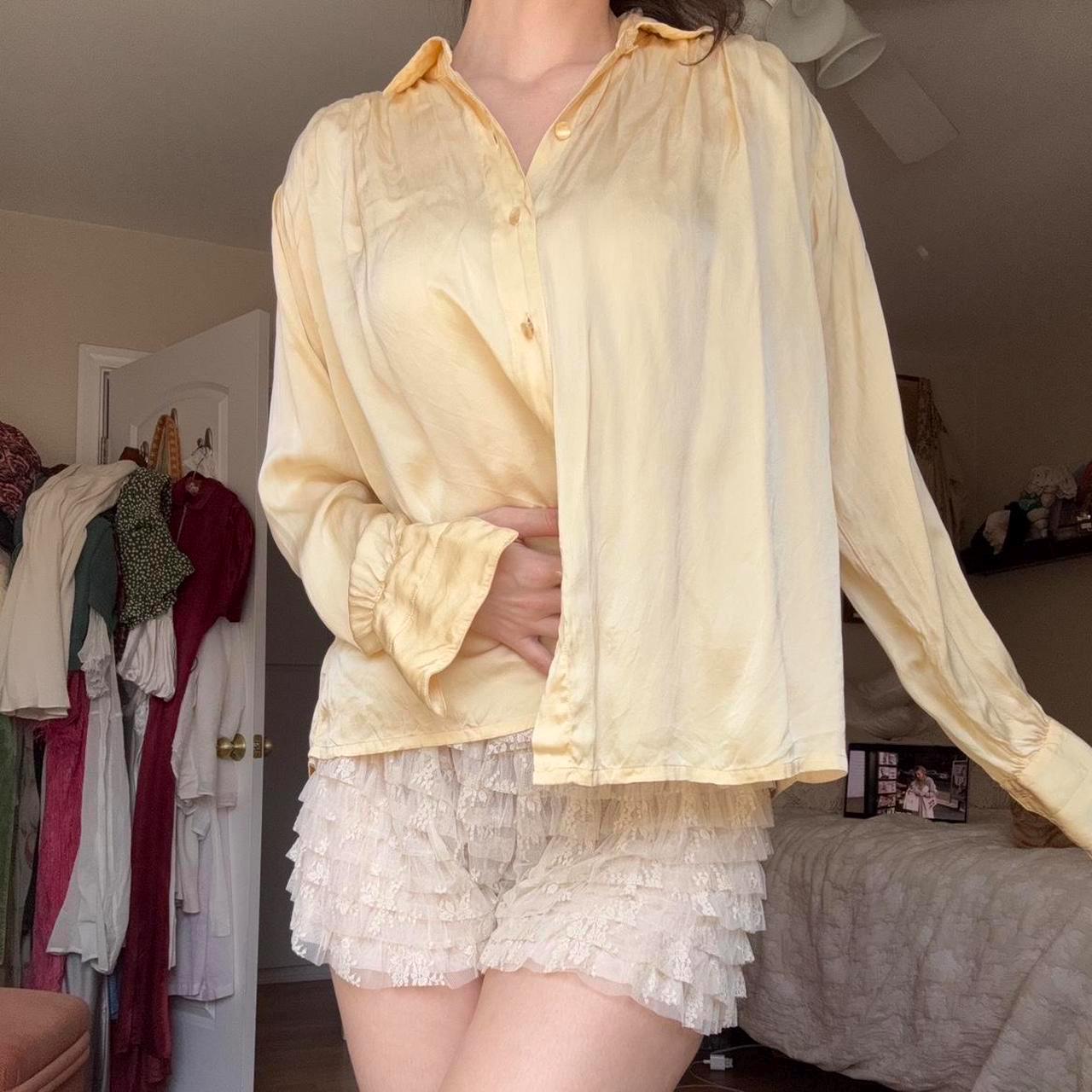 Chanel Silk Blouse - Etsy