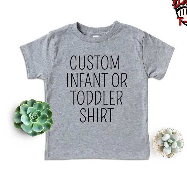 Custom Kids Shirts Etsy