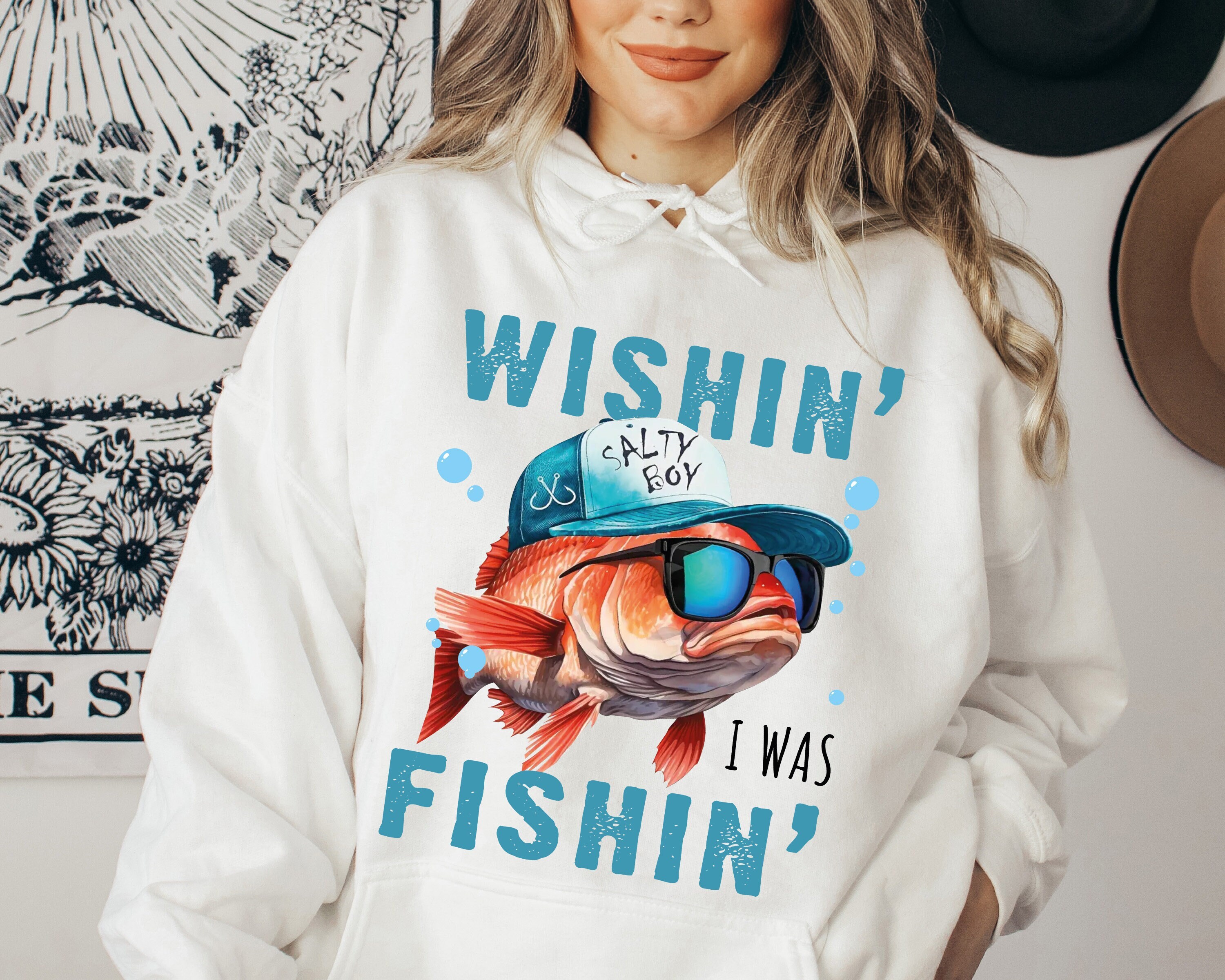 Cool fishing sweatshirts cheap