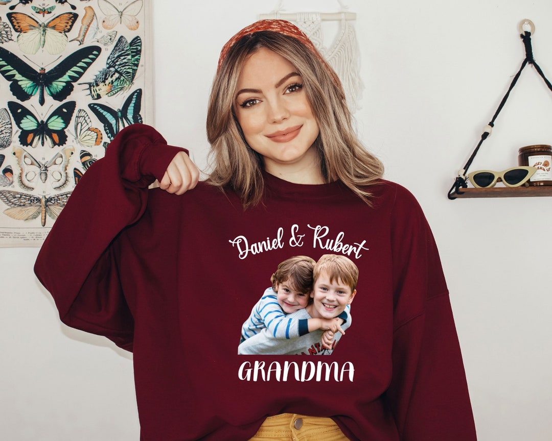 Your Picture on A Sweatshirt, Custom Family Photo Hoodie, Add Your ...