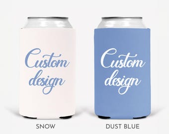 Personalized Party Can Coolers: Custom Logo Drink Sleeves